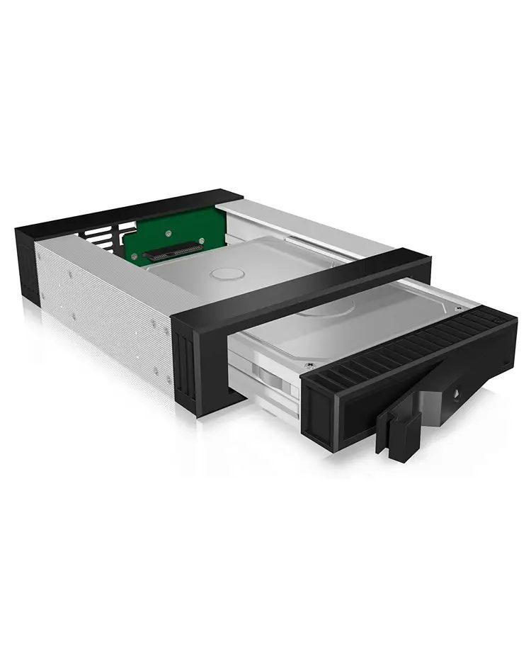 ICY BOX IB-129SSK-B 13.3 cm (5.25") Bezel panel Black