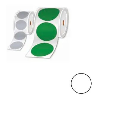 Brother LTZ12100FPEL self-adhesive label Circle White