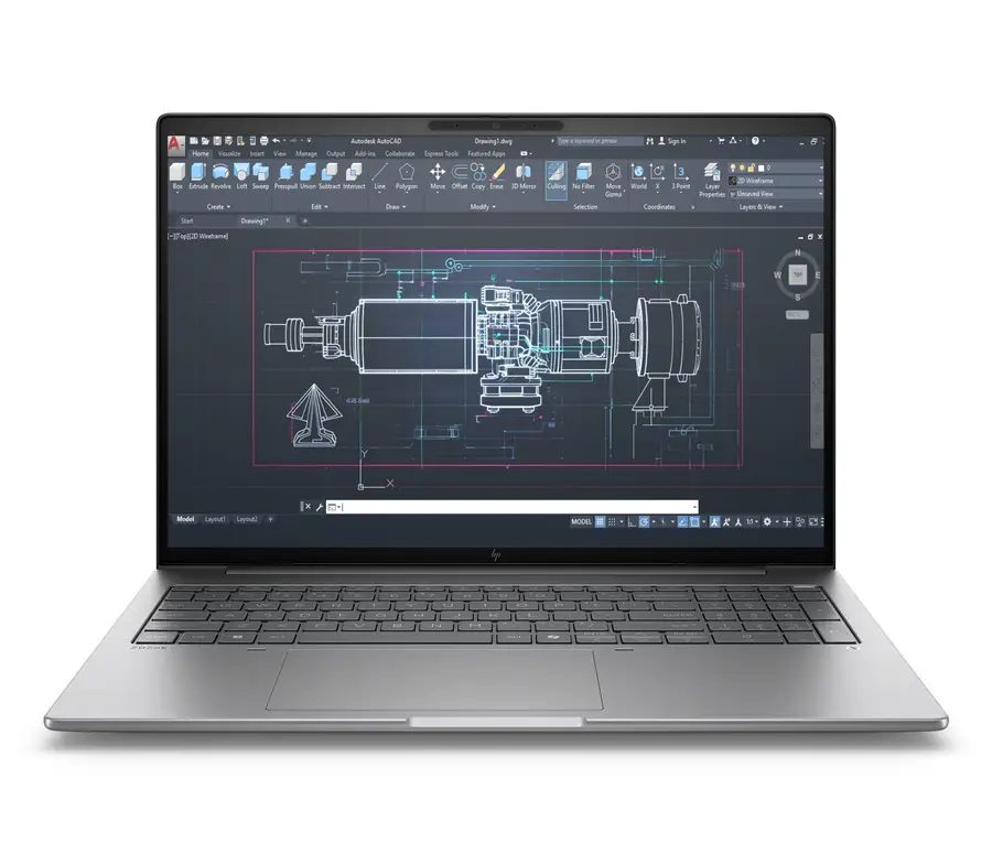 HP ZBook 8 G1i Intel Core Ultra 7 255H Mobile workstation 40.6 cm (16") Touchscreen WUXGA 32 GB DDR5-SDRAM 1 TB SSD NVIDIA RTX 500 Ada Wi-Fi 7 (802.11be) Windows 11 Pro AI Workstation, AI PC Silver