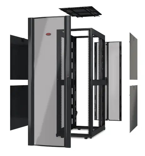 APC NetShelter SX 48U Freestanding rack Black