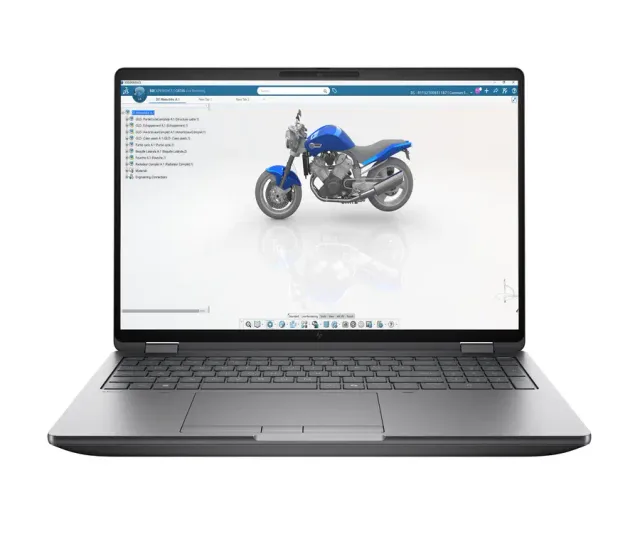 HP ZBook Fury G1i Intel Core Ultra 7 265HX Mobile workstation 40.6 cm (16") WUXGA 32 GB DDR5-SDRAM 1 TB SSD NVIDIA RTX PRO 3000 Blackwell Wi-Fi 7 (802.11be) Windows 11 Pro AI Workstation, AI PC Silver