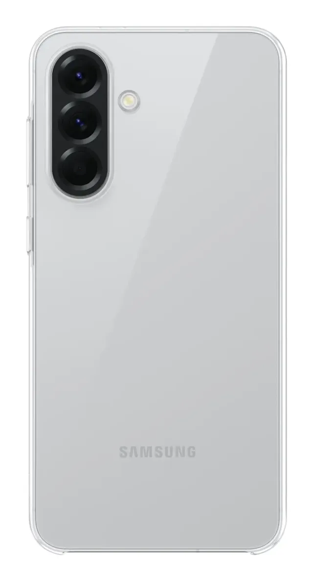 Samsung EF-QA566 mobile phone case 17 cm (6.7") Cover Transparent