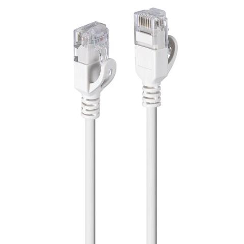 Lindy 3m Cat.6A U/UTP Ultra Slim Network Cable, Grey
