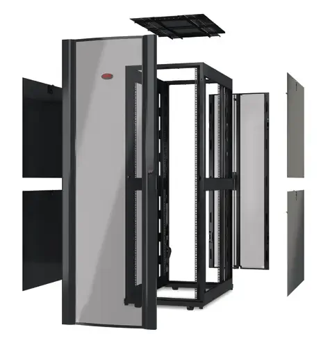 APC NetShelter SX 48U Freestanding rack Black