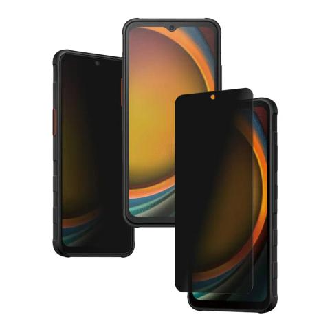 PanzerGlass ® 2-Way Privacy Screen Protector Samsung Galaxy Xcover7 Pro | Xcover7 | Xcover6 Pro | Ultra-Wide Fit Clear screen protector 1 pc(s)