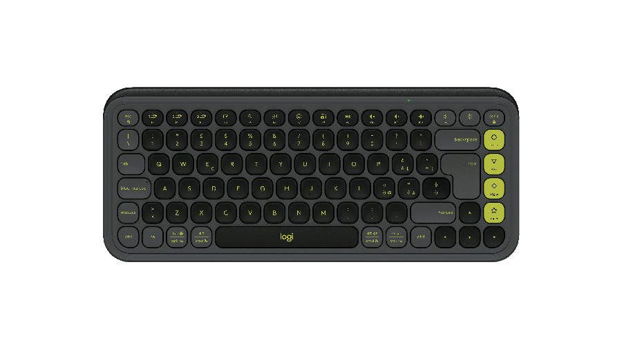 Logitech POP Icon Keys keyboard Universal Bluetooth QWERTY Italian Graphite