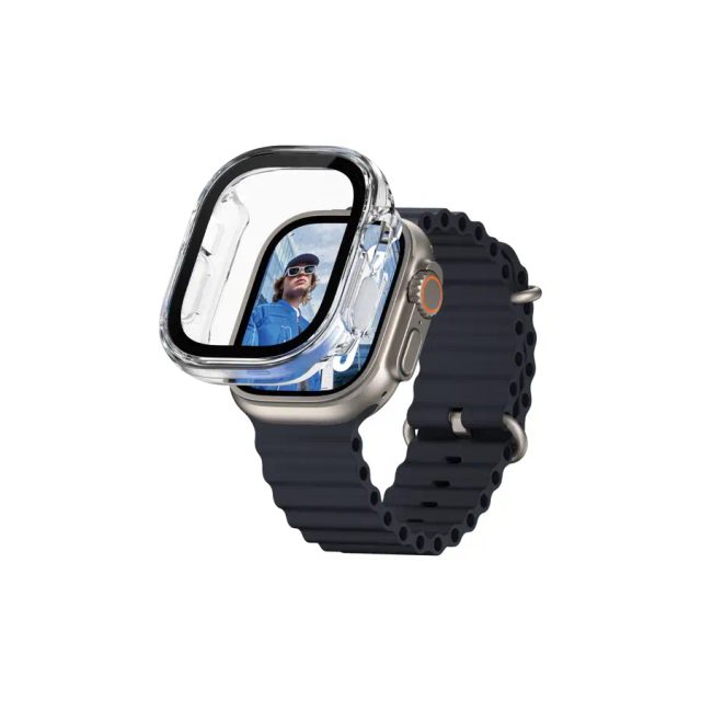 PanzerGlass ® Case Full Body Transparent Apple Watch Ultra 3 | Ultra 2 | Ultra | 49mm Clear screen protector 1 pc(s)
