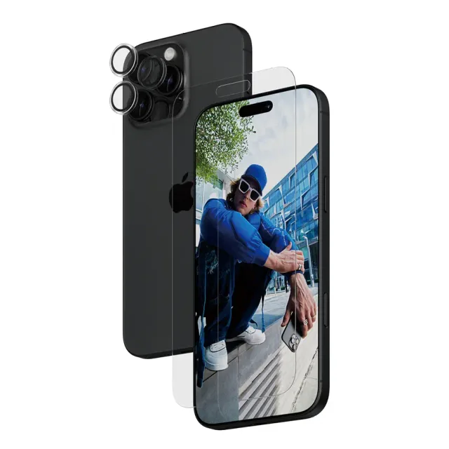 PanzerGlass ® 2-in-1 Bundle iPhone 16 Pro Max Clear screen protector Apple 1 pc(s)
