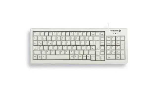 CHERRY XS G84-5200LCMCH-0 keyboard Home USB Swiss Grey