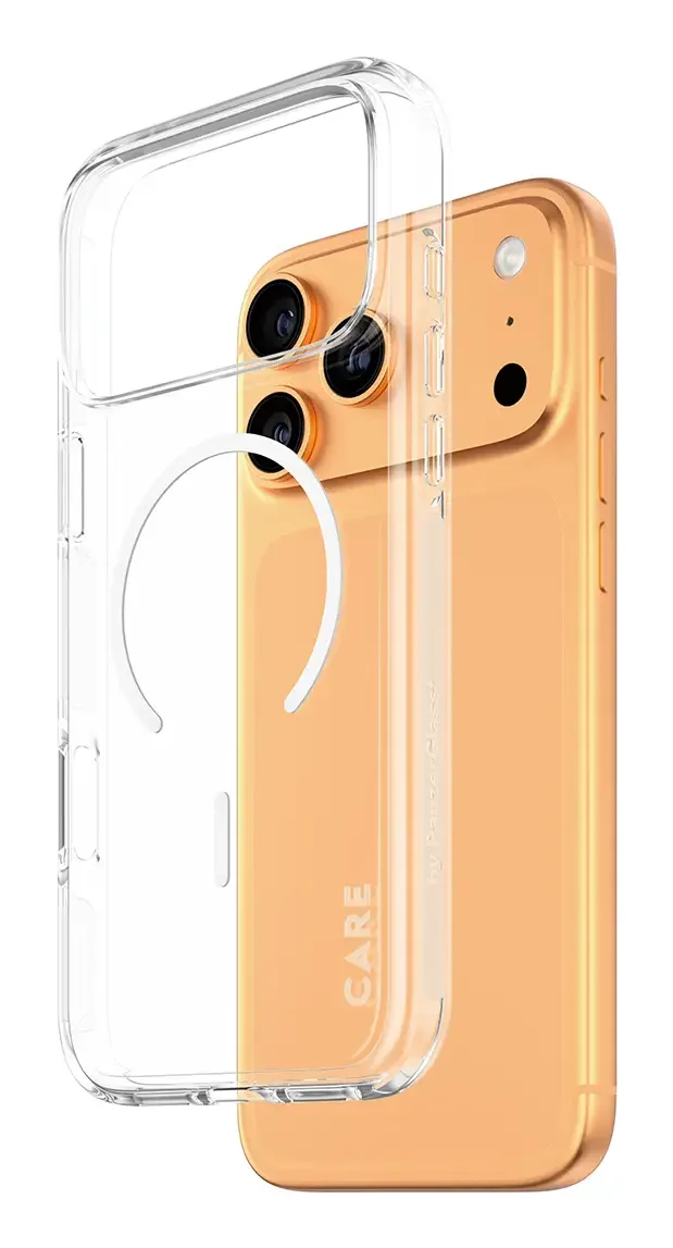 PanzerGlass CARE™ by ® Urban Explorer Case Transparent w. White MagSafe iPhone 17 Pro Max