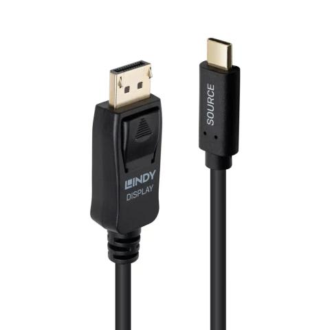 Lindy 1m USB Type C to DisplayPort 4K60 Adapter Cable with HDR