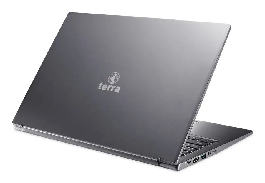 TERRA Mobile 1471L Copilot+ PC Intel Core Ultra 7 258V Laptop 35.6 cm (14") WUXGA 32 GB DDR5-SDRAM 1 TB SSD Wi-Fi 7 (802.11be) Windows 11 Pro German Grey
