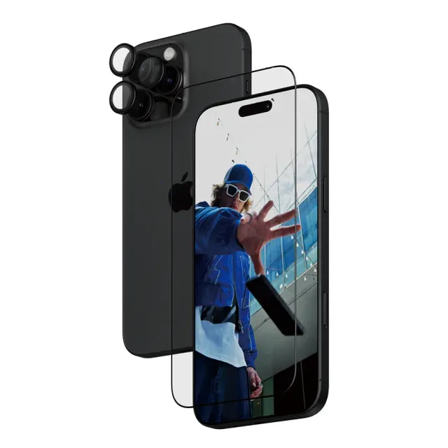 PanzerGlass ® 2-in-1 Bundle iPhone 16 Pro Max Clear screen protector Apple 1 pc(s)