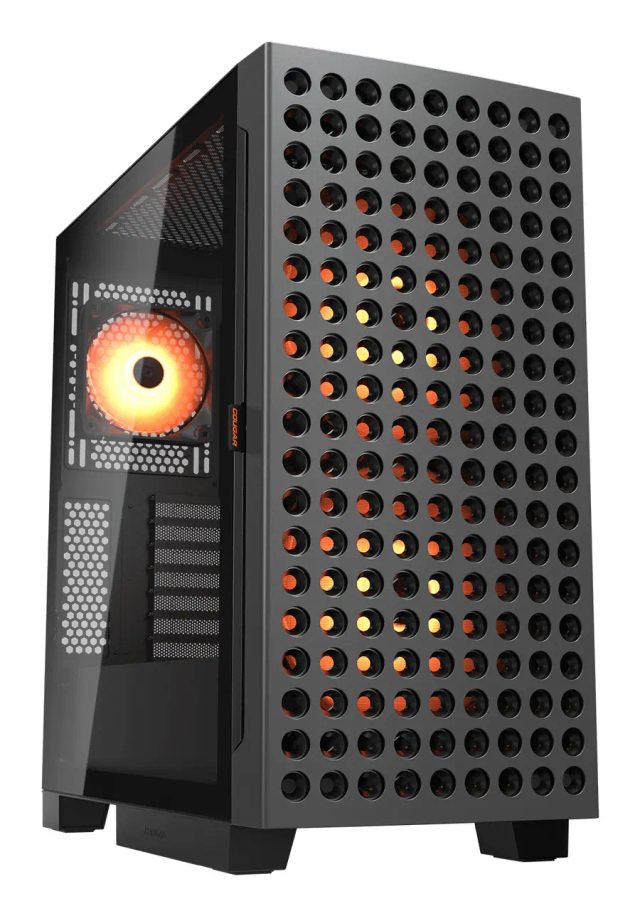 COUGAR Midi Tower Case, Airface ECO, ARGB, Black