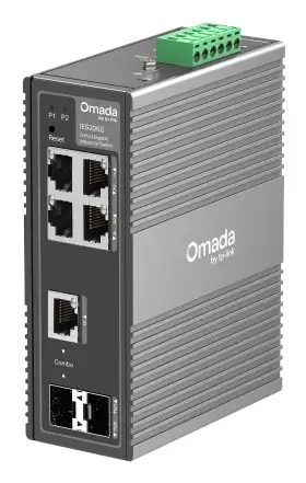 TP-Link Omada IES206G network switch Managed Gigabit Ethernet (10/100/1000) Black