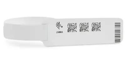 Zebra Z-Band UltraSoft White Hospital wristband