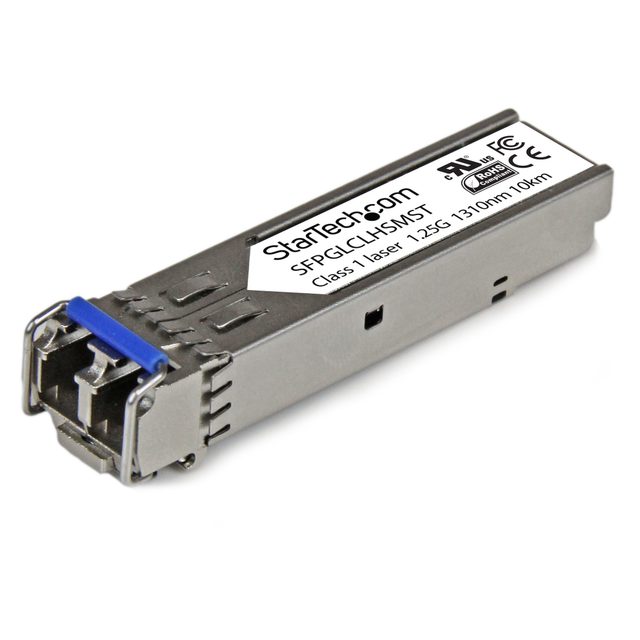 StarTech.com Cisco GLC-LH-SM Compatible SFP Module - 1000BASE-LX/LH - - 1GE Gigabit Ethernet SFP - LC 621 mi - 1310nm - Cisco IE3400, IE3300, IE3200~Cisco GLC-LH-SM Compatible SFP Module - 1000BASE-LX/LH - - 1GE Gigabit Ethernet SFP - LC 10km - 1310nm - Cisco IE3400, IE3300, IE3200