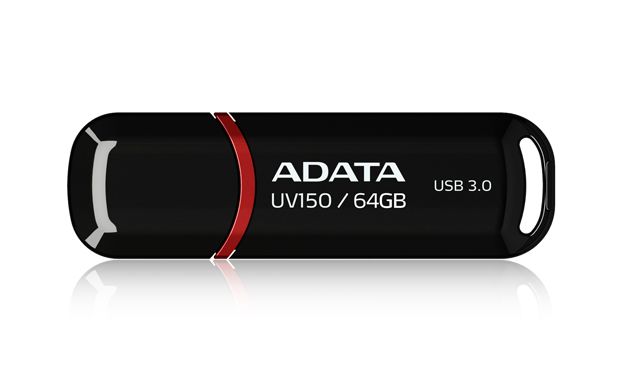 ADATA 64GB DashDrive UV150 USB flash drive USB Type-A 3.2 Gen 1 (3.1 Gen 1) Black