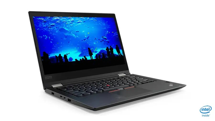 T1A Lenovo Thinkpad X380 Yoga Refurbished Intel® Core™ i5 i5-8350U Hybrid (2-in-1) 33.8 cm (13.3") Touchscreen Full HD 8 GB DDR4-SDRAM 256 GB SSD Wi-Fi 5 (802.11ac) Windows 10 Pro German Black