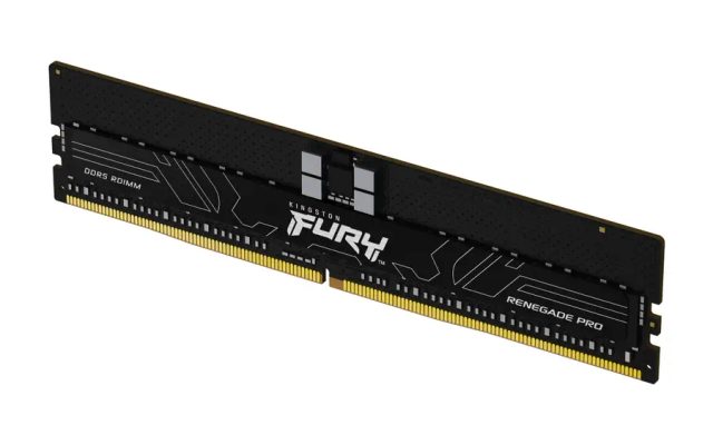 Kingston Technology FURY 16GB 7600MT/s DDR5 ECC Reg CL40 DIMM Renegade Pro Black