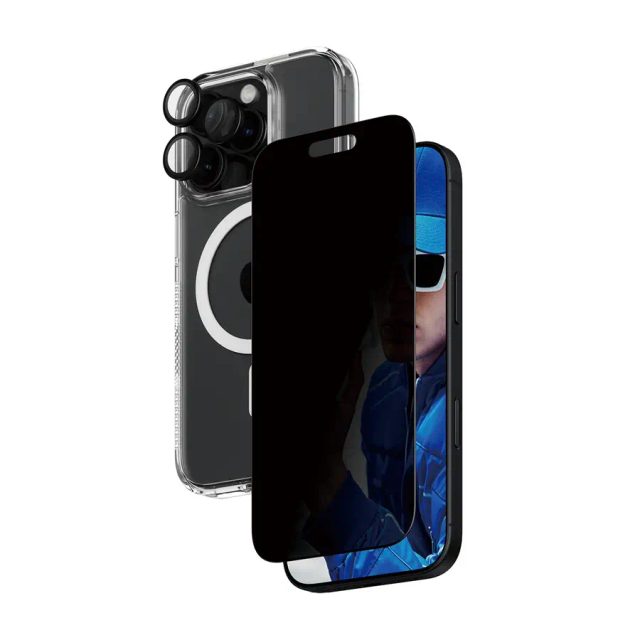 PanzerGlass ® 3-in-1 Privacy Protection Bundle iPhone 16 Pro Clear screen protector Apple 1 pc(s)