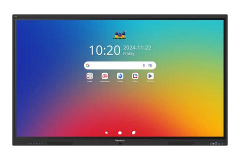 Viewsonic IFP6541 interactive whiteboard 165.1 cm (65") 3840 x 2160 pixels Touchscreen Black