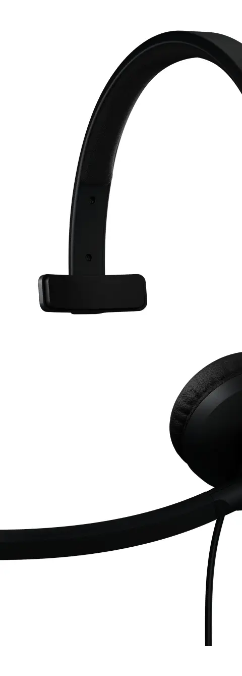 Logitech H570e Headset Wired Head-band Office/Call center USB Type-C Black
