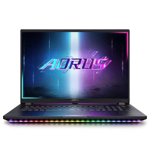 GIGABYTE AORUS MASTER 18 BZHC6DED42SP laptop Intel Core Ultra 9 275HX 45.7 cm (18") WQXGA 64 GB DDR5-SDRAM 4 TB SSD NVIDIA GeForce RTX 5090 Wi-Fi 7 (802.11be) Windows 11 Pro German Black