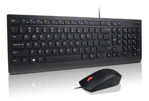 Lenovo 4X31R64420 keyboard Mouse included Universal USB Italian Black