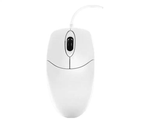 Contour Design Active Key Contour Washable Mouse IP68 Scroll Wheel Wired White PMJ1