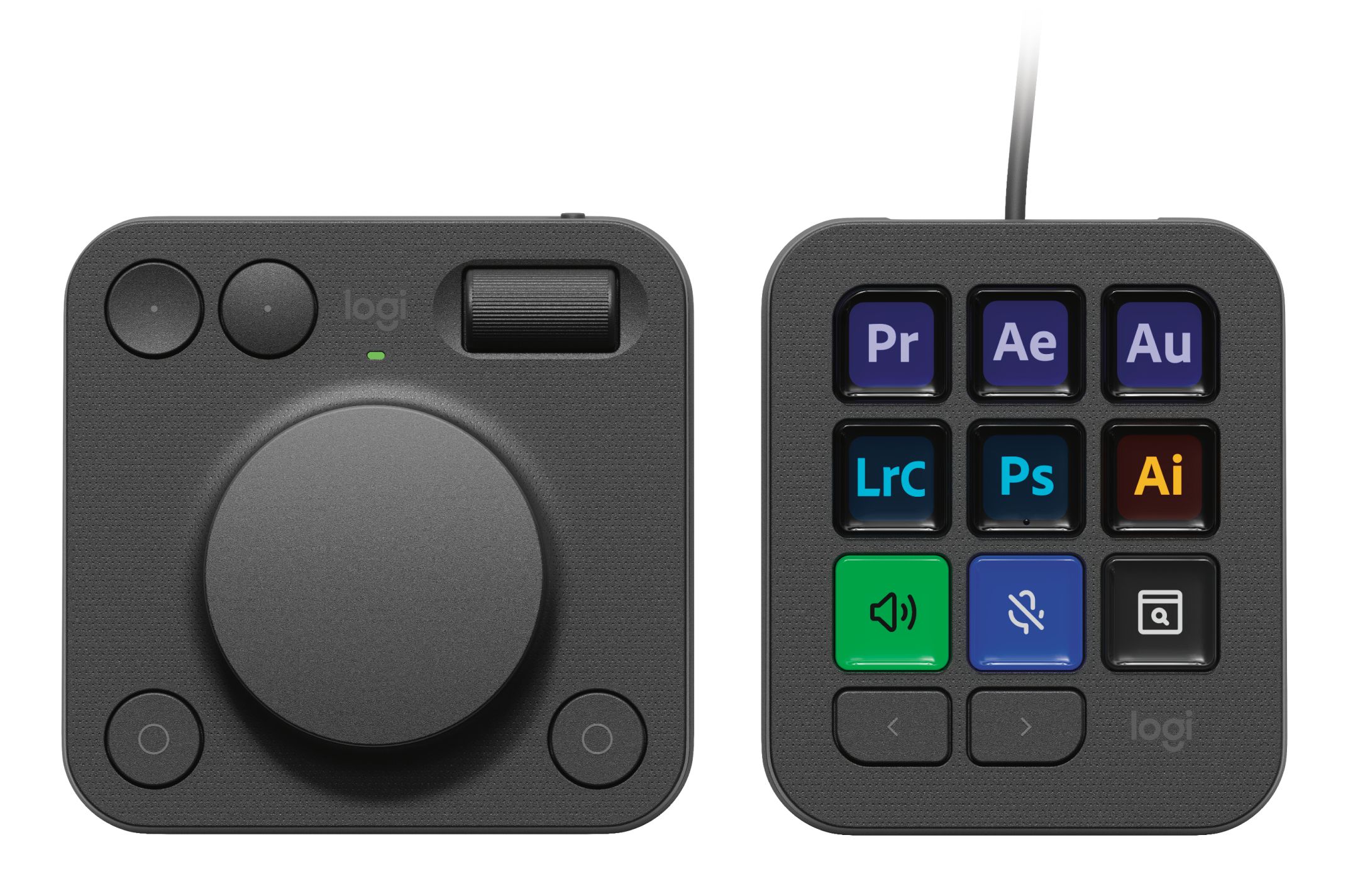 Logitech MX Creative Console Keypad Bluetooth/USB Graphite