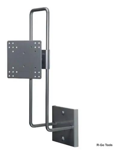 R-Go Tools R-Go Up & Down Wall Mount, up to 27", Max weight 10kg, adjustable, silver