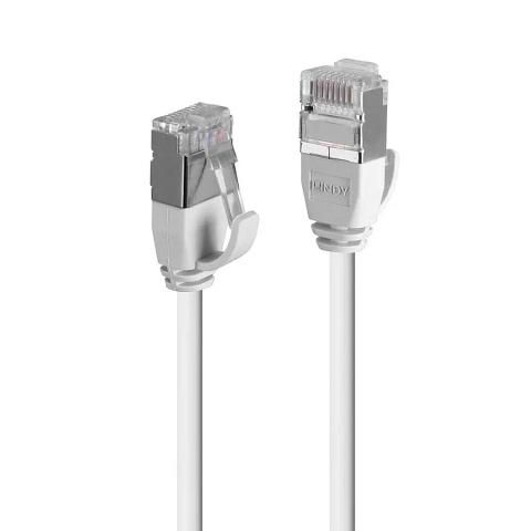 Lindy 0.5m Cat.6A U/FTP Ultra Slim Network Cable, Grey