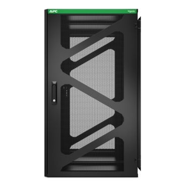 APC NetShelter WX AR124SM - 19inch Wall patch cabinet, 24U/U, 800MM deep, Side mounting, Mounted
