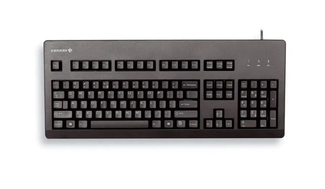 CHERRY G80-3000 keyboard Universal USB QWERTY US English Black