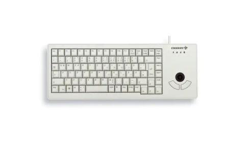 CHERRY XS Trackball keyboard Universal USB QWERTZ German Grey