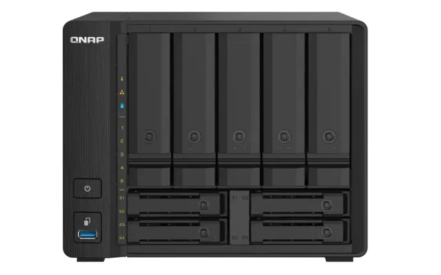 QNAP TS-932PX NAS Tower Annapurna Labs Alpine AL-324 4 GB DDR4 0 TB QNAP Turbo System Black
