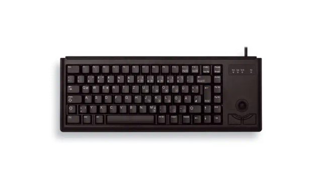 CHERRY G84-4400 keyboard Universal USB AZERTY French Black