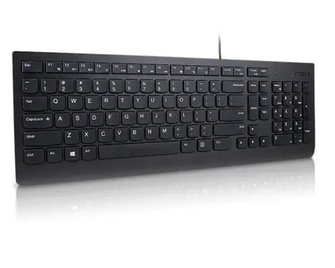 Lenovo Essential keyboard Universal USB Hungarian Black