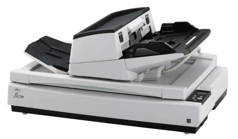 Ricoh fi-7700S Flatbed & ADF scanner 600 x 600 DPI A3 Black, White