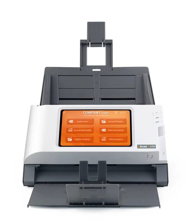 Plustek eScan A350 Enterprise ADF + Manual feed scanner 600 x 600 DPI A4 Black, White