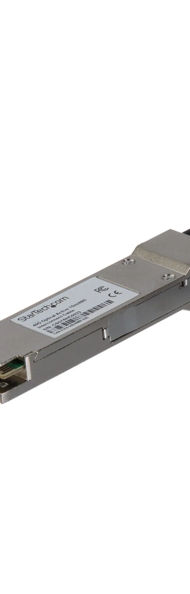 StarTech.com MSA Uncoded 7m/23ft 40G QSFP+ to QSFP+ AOC Cable - 40 GbE QSFP+ Active Optical Fiber - 40 Gbps QSFP Plus/Transceiver Module Cable