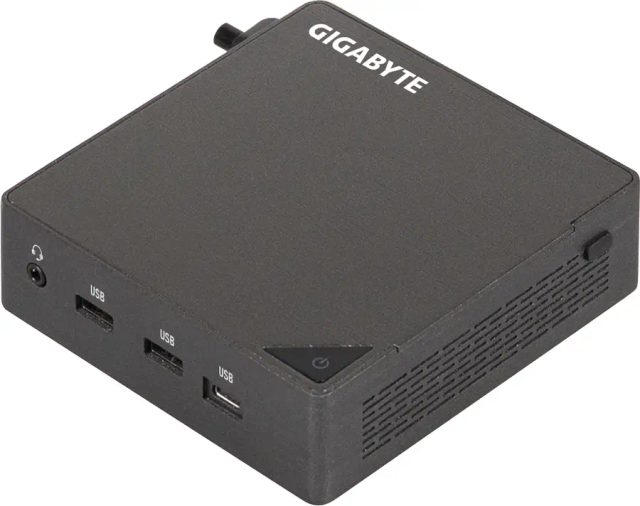 GIGABYTE BRIX Core Ultra 5 225H DDR5 SO-DIMM WiFi_BT 2.5G 0.46L sized PC
