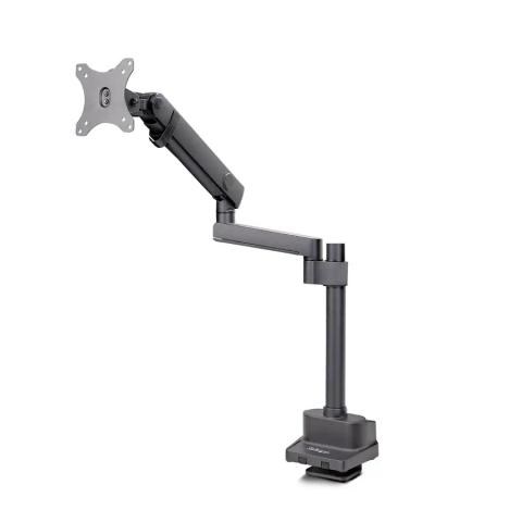 StarTech.com Desk Mount Monitor Arm, Up to 40-inch Screen/17.6lb (8kg), Mechanical Spring-Assisted Arm, C-Clamp/Grommet, Top-Down Installation, Toolless Adjustment