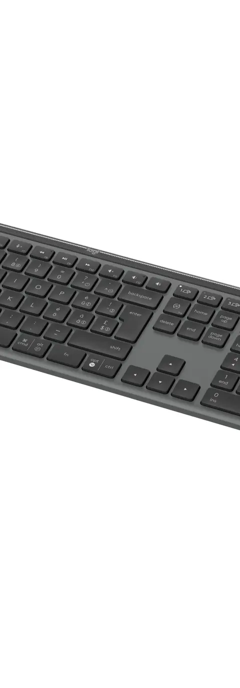 Logitech 920-012482 keyboard Mouse included Office RF Wireless + Bluetooth QWERTZ Swiss Graphite