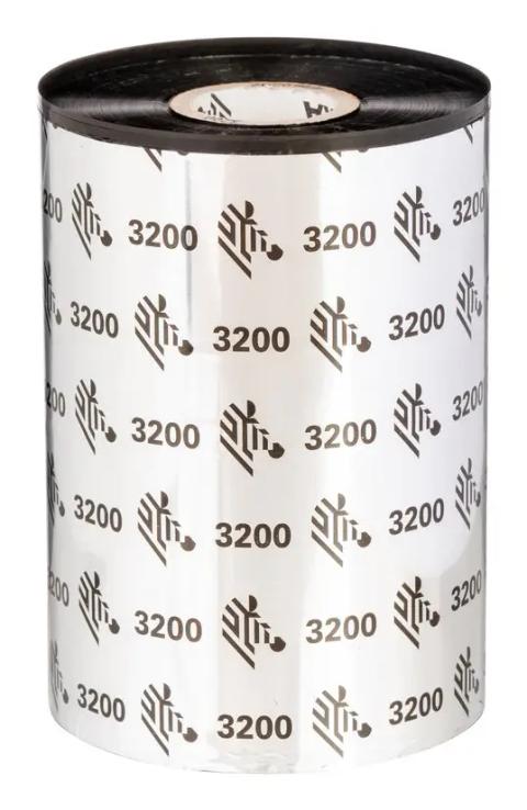 Zebra 3200 Wax/Resin thermal ribbon 450 m Black
