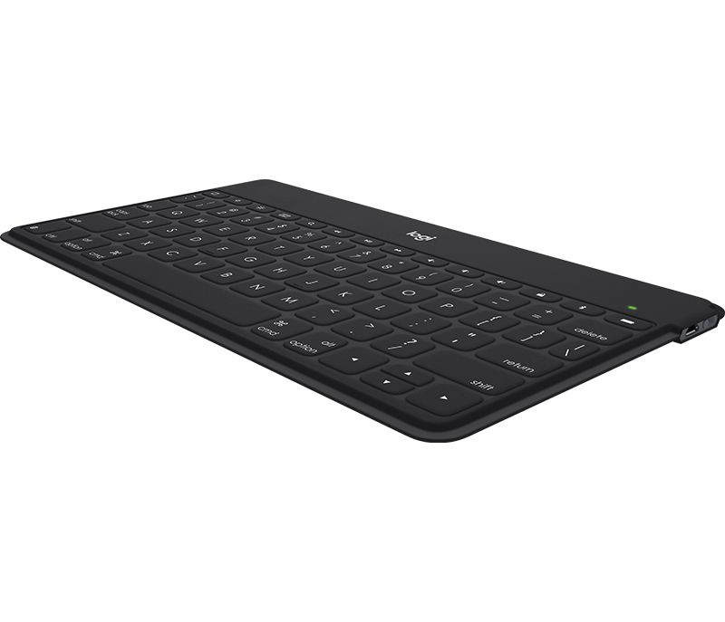 Logitech Keys-To-Go QWERTY Spanish Bluetooth Black