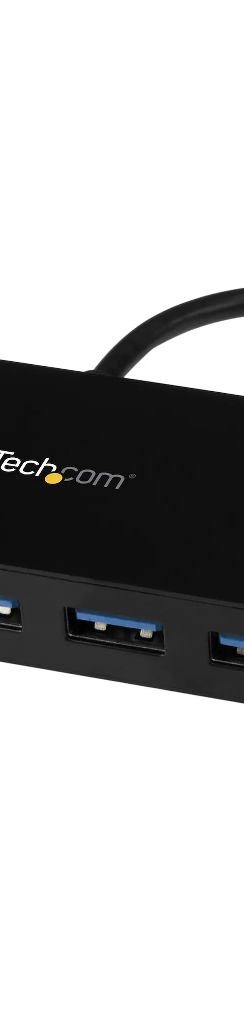 StarTech.com 3 Port USB-C Hub with Gigabit Ethernet & 60W Power Delivery Passthrough Laptop Charging - USB-C to 3x USB-A (USB 3.0 SuperSpeed 5Gbps) - USB 3.1/3.2 Gen 1 Type-C Adapter Hub~3 Port USB-C Hub with Gigabit Ethernet & 60W Power Delivery Passthrough Laptop Charging - USB-C to 3x USB-A (USB 3.0 SuperSpeed 5Gbps) - USB 3.2 Gen 1 Type-C Adapter Hub