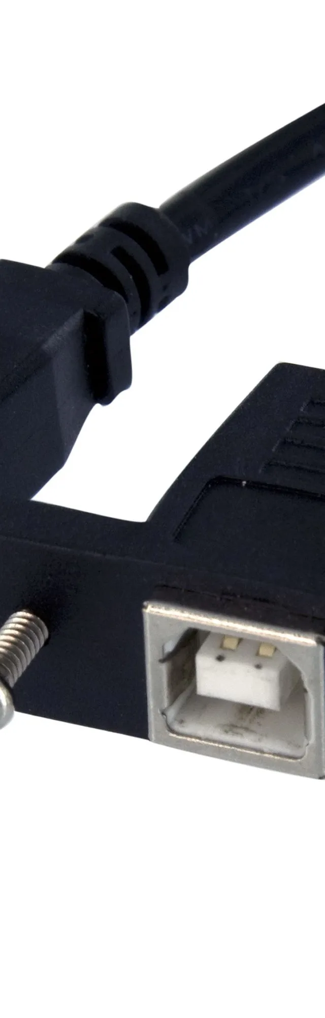 StarTech.com 1 ft Panel Mount USB Cable B to B - F/M