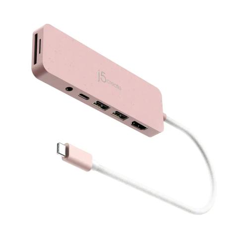 j5create JCD373ER - USB-C® Multi-Port Hub with Power Delivery
